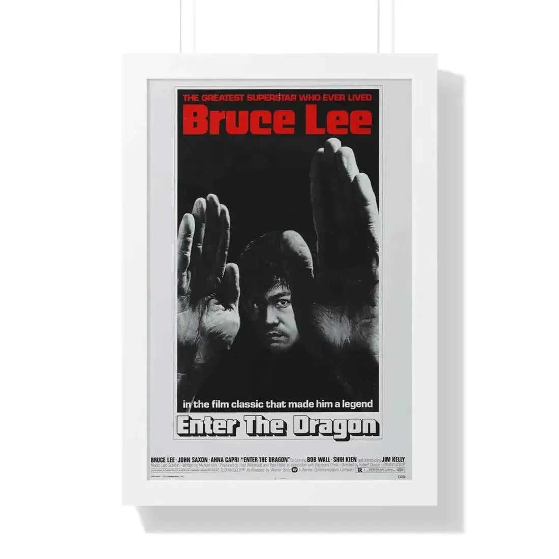 ENTER THE DRAGON (2) 1973 - Framed Movie Poster - The Sticker Space