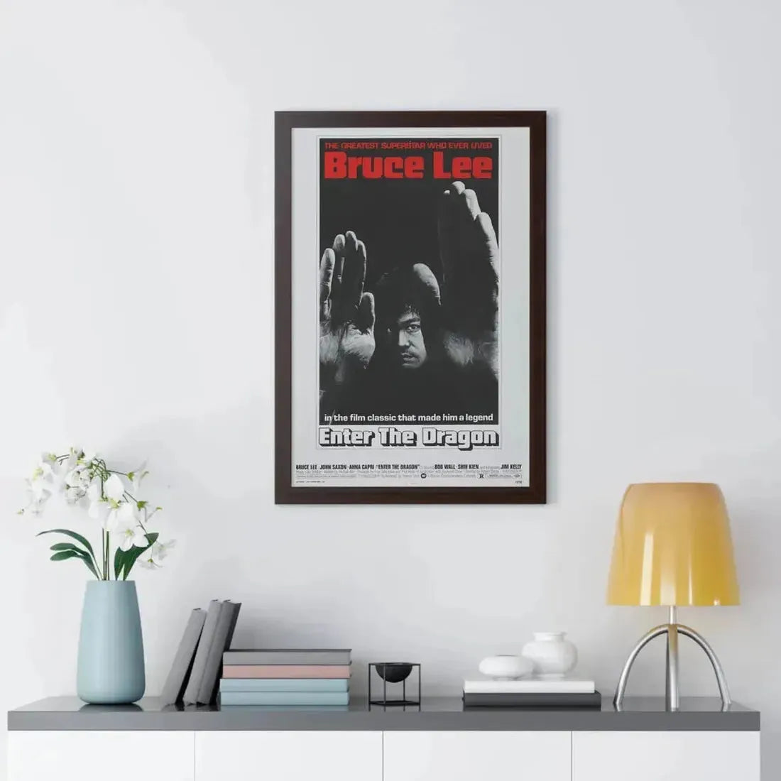 ENTER THE DRAGON (2) 1973 - Framed Movie Poster - The Sticker Space