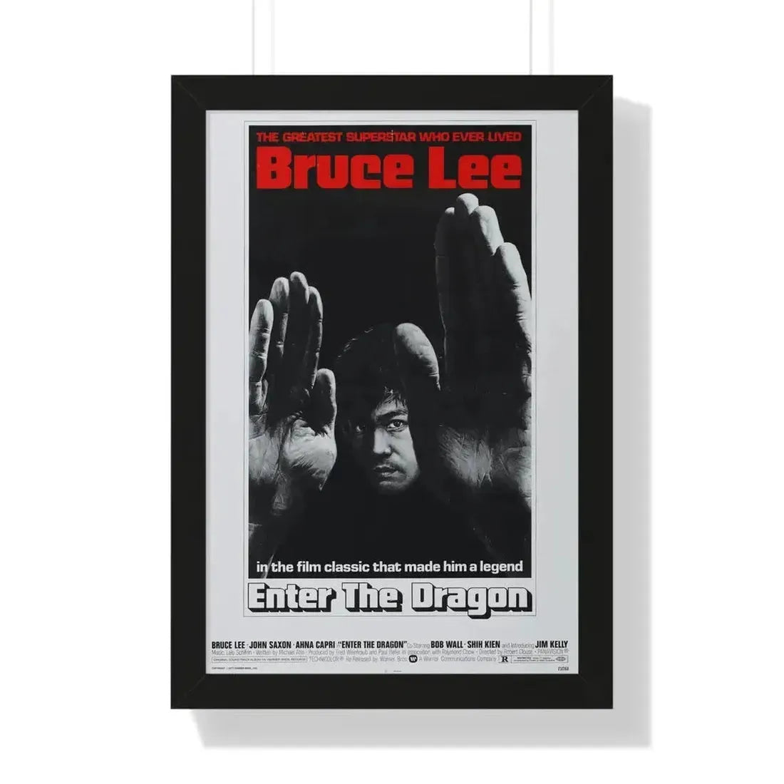 ENTER THE DRAGON (2) 1973 - Framed Movie Poster - The Sticker Space
