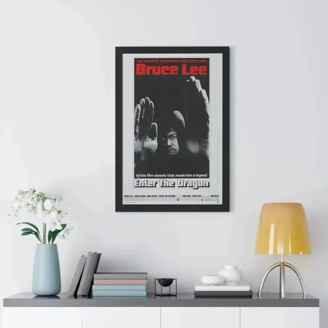 ENTER THE DRAGON (2) 1973 - Framed Movie Poster - The Sticker Space