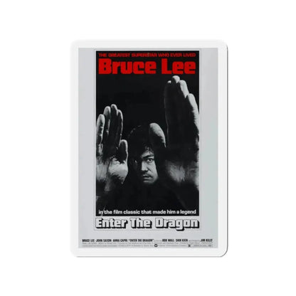 ENTER THE DRAGON (2) 1973 Movie Poster - Refrigerator Magnet 2 Inch - The Sticker Space