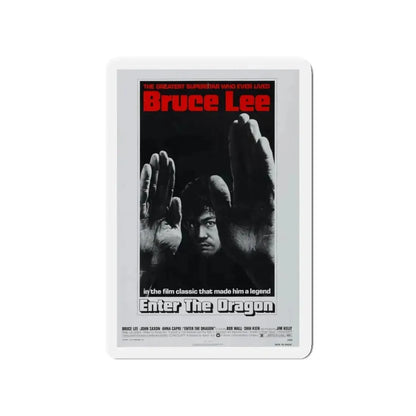 ENTER THE DRAGON (2) 1973 Movie Poster - Refrigerator Magnet 4 Inch - The Sticker Space
