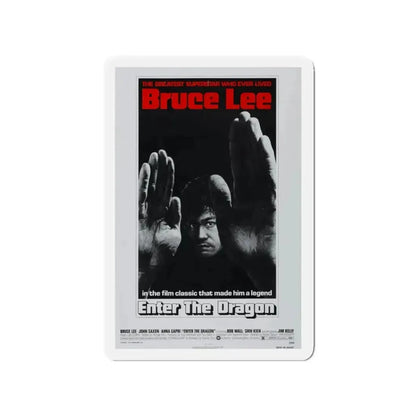 ENTER THE DRAGON (2) 1973 Movie Poster - Refrigerator Magnet - The Sticker Space