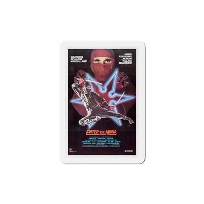 Enter the Ninja 1981 Movie Poster Refrigerator Magnet 4 Inch - The Sticker Space