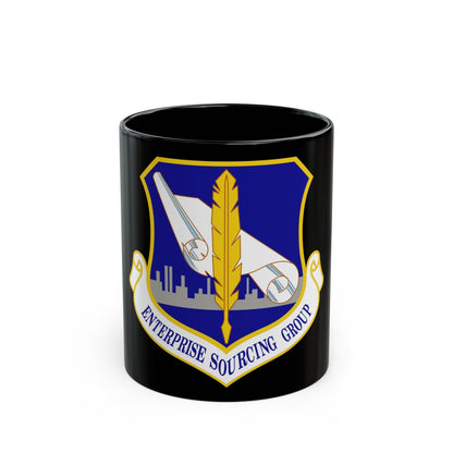 Enterprise Sourcing Group (U.S. Air Force) Black Coffee Mug-11oz-The Sticker Space