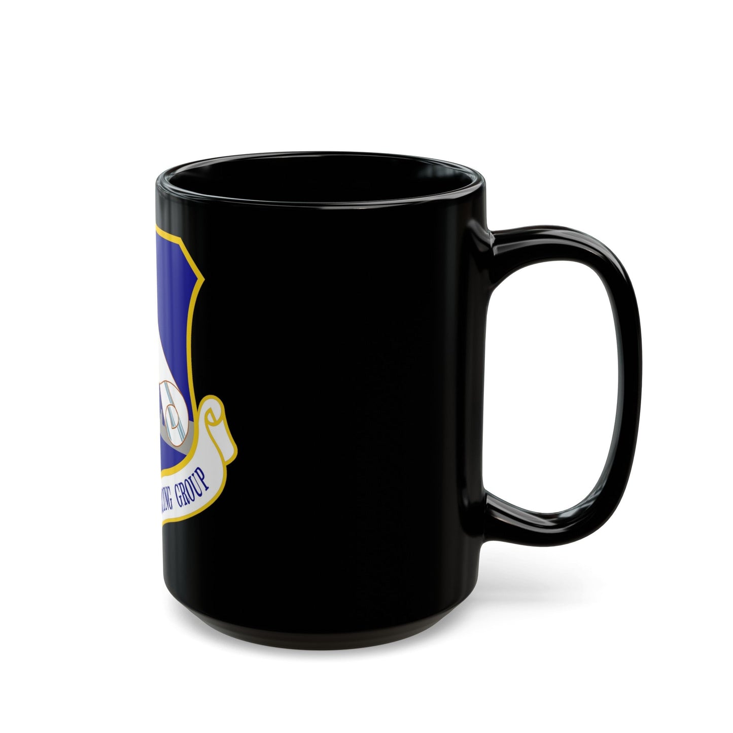 Enterprise Sourcing Group (U.S. Air Force) Black Coffee Mug-The Sticker Space