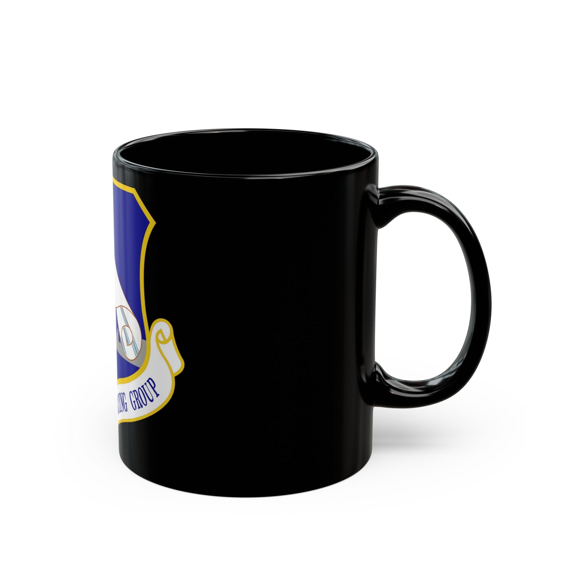 Enterprise Sourcing Group (U.S. Air Force) Black Coffee Mug-The Sticker Space