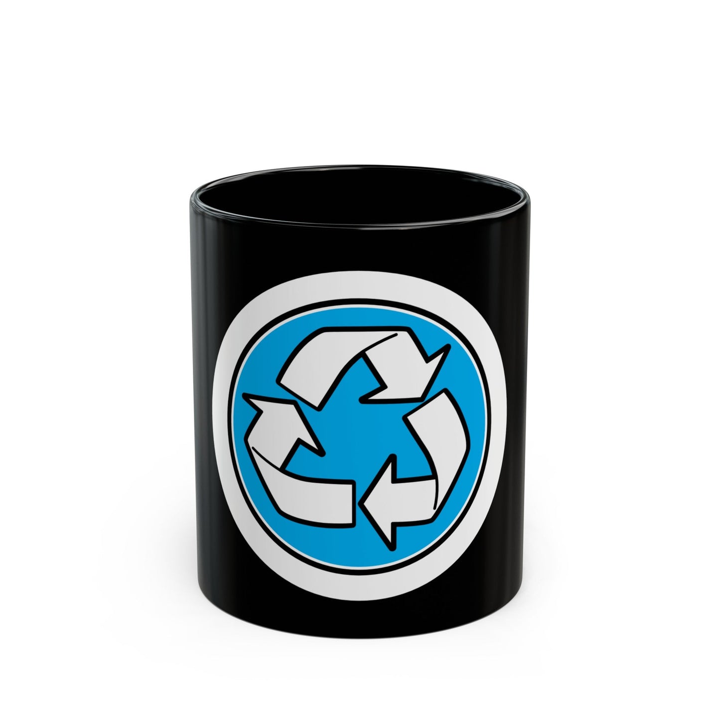 Environmental (Boy Scout Merit Badge) Black Coffee Mug-11oz-The Sticker Space