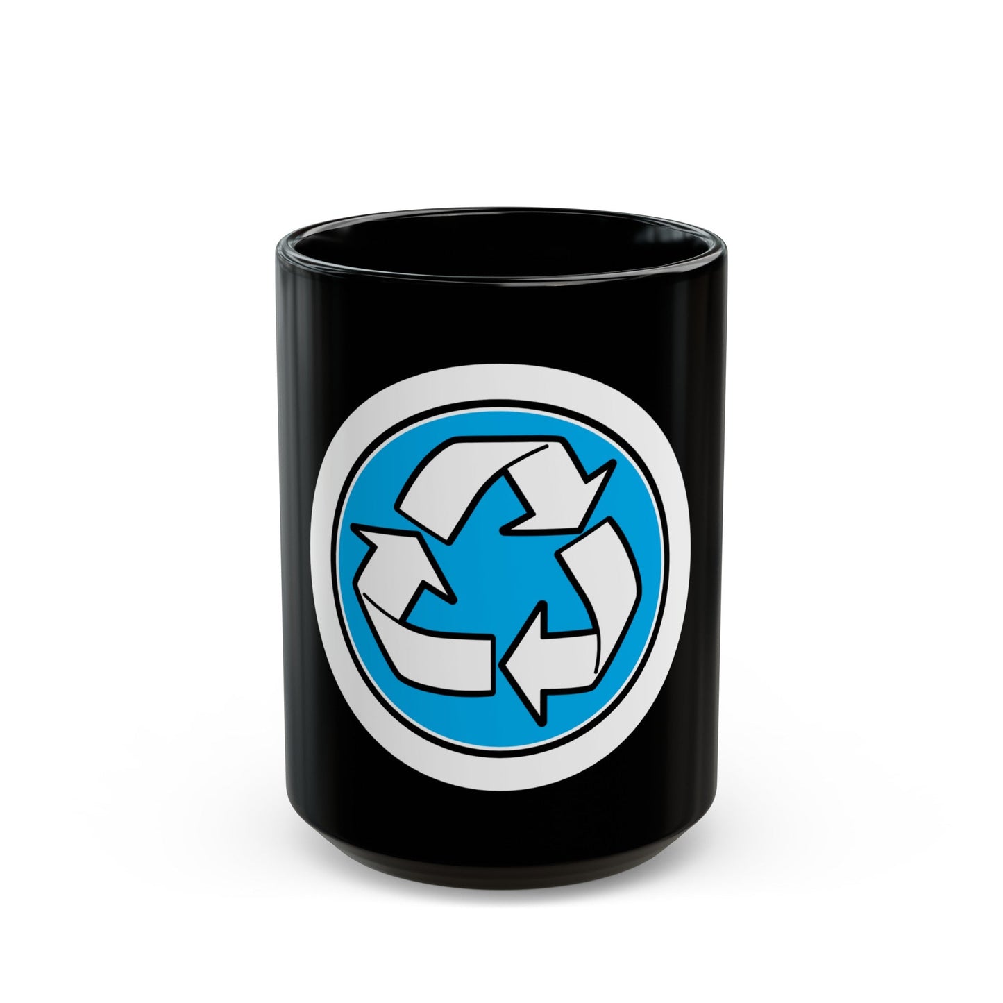 Environmental (Boy Scout Merit Badge) Black Coffee Mug-15oz-The Sticker Space