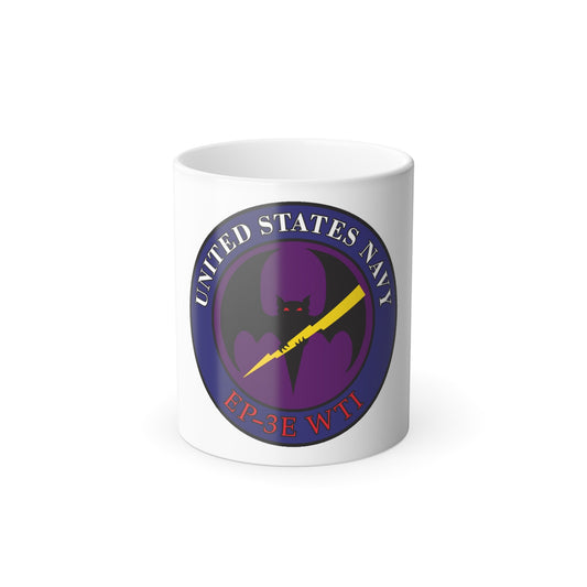EP 3E WTI Weapons Tactics Instructor (U.S. Navy) Color Changing Mug 11oz-11oz-The Sticker Space