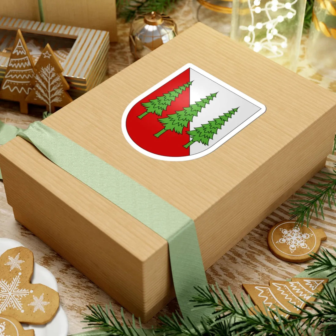 Epesses-coat of arms (Switzerland) (Coat of Arms) STICKER Vinyl Kiss-Cut Decal - The Sticker Space