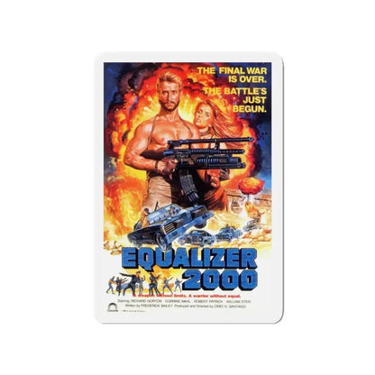 EQUALIZER 2000 1987 Movie Poster - Refrigerator Magnet - The Sticker Space
