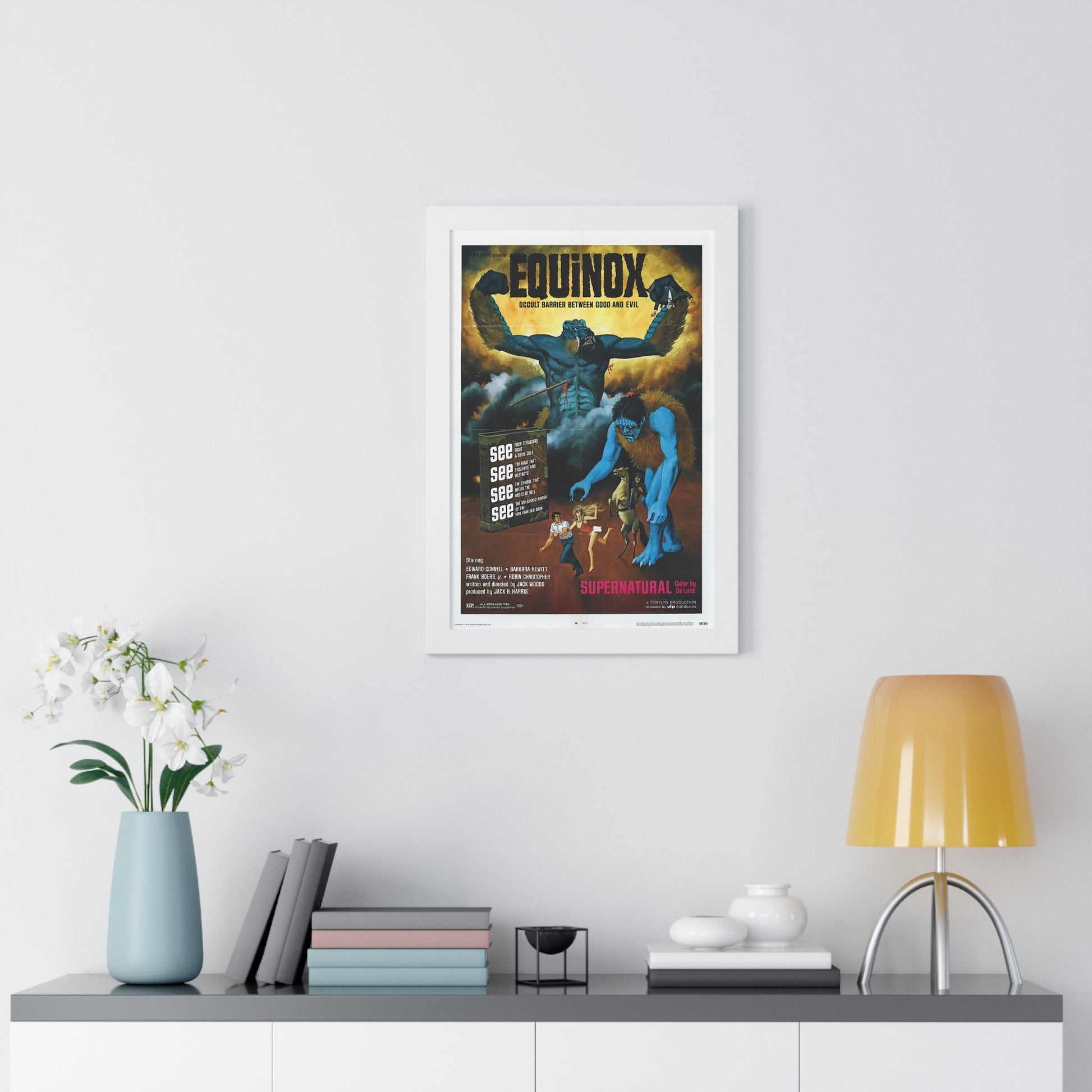 EQUINOX 1970 - Framed Movie Poster-The Sticker Space