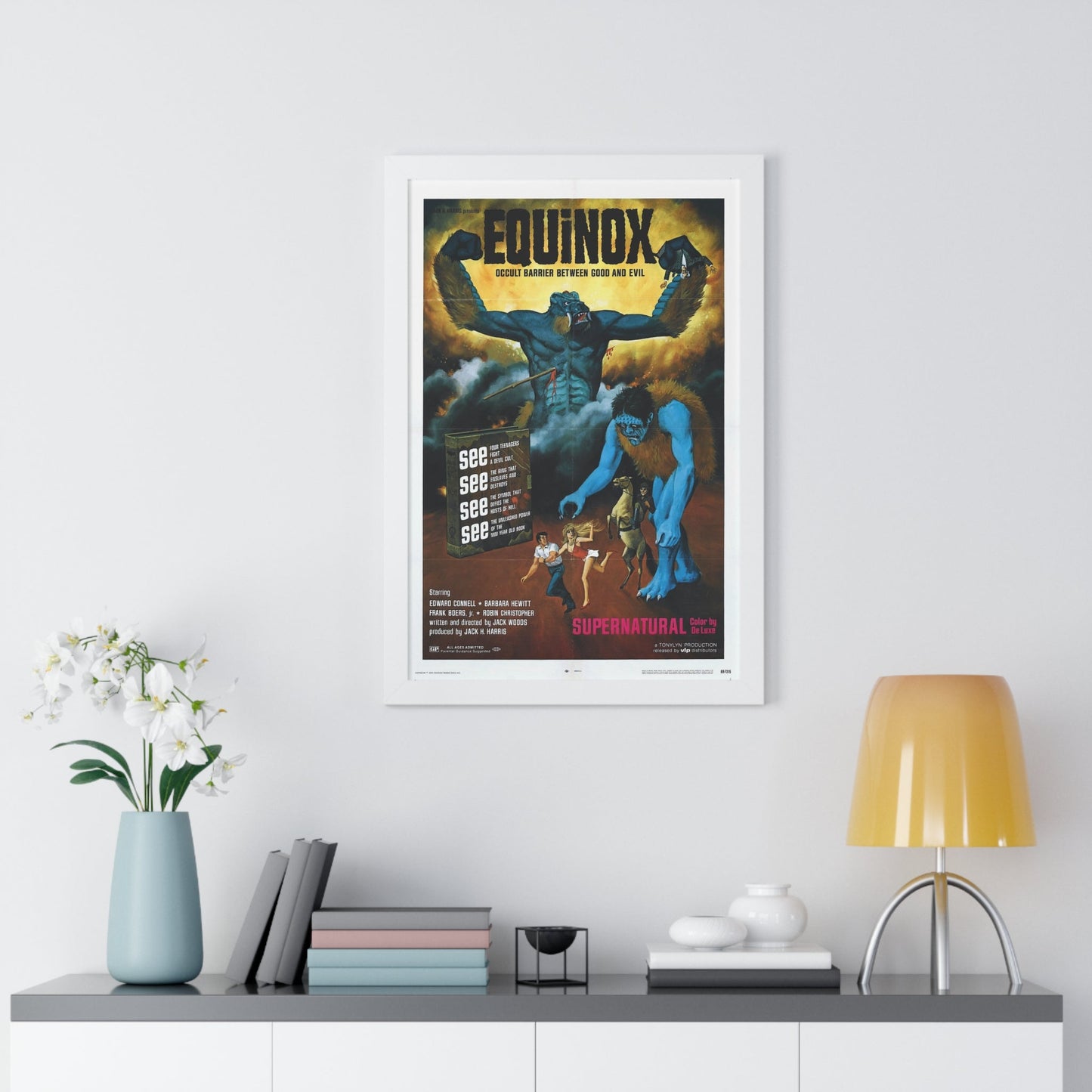 EQUINOX 1970 - Framed Movie Poster-The Sticker Space