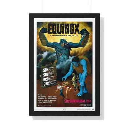 EQUINOX 1970 - Framed Movie Poster 20" x 30" Black - The Sticker Space