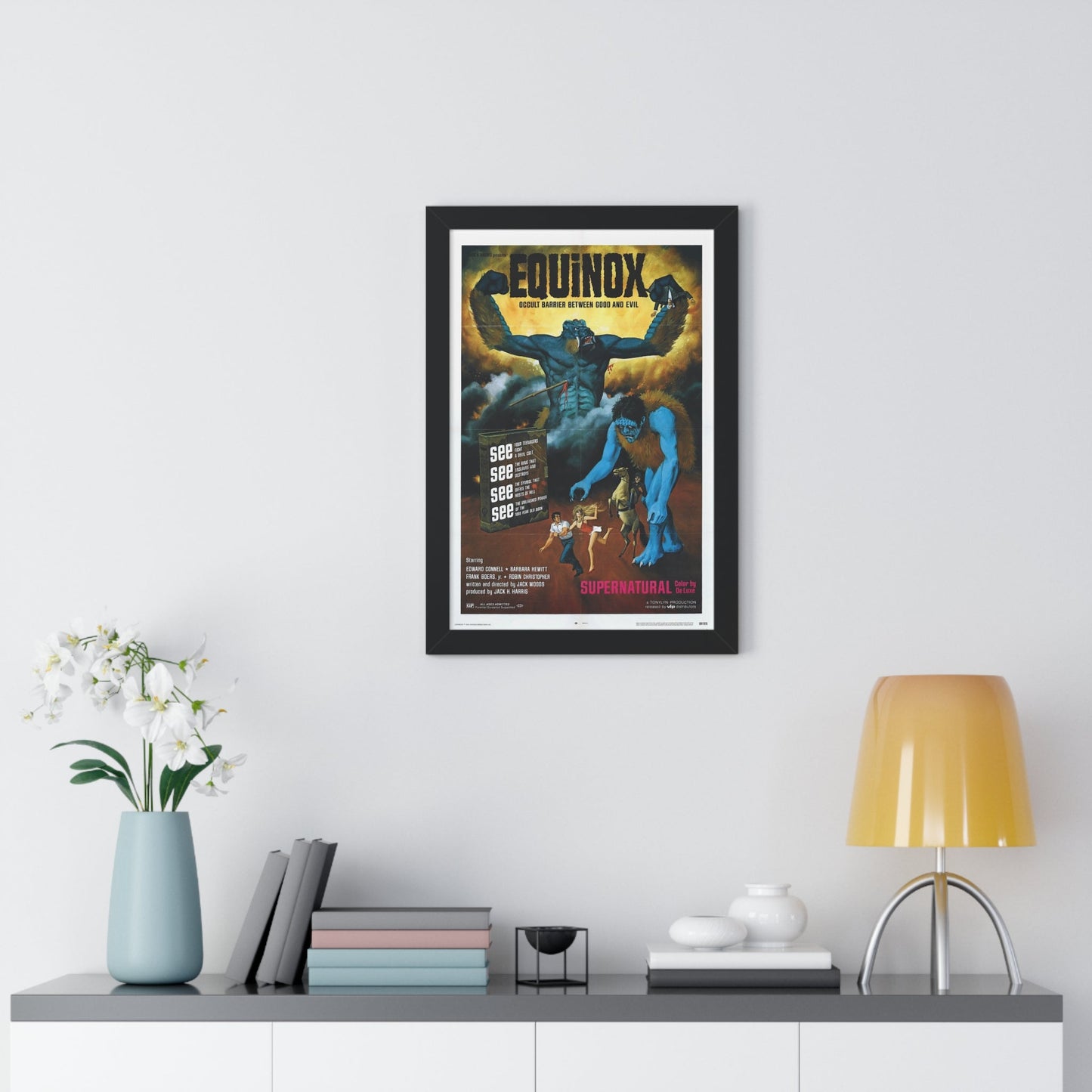 EQUINOX 1970 - Framed Movie Poster-The Sticker Space