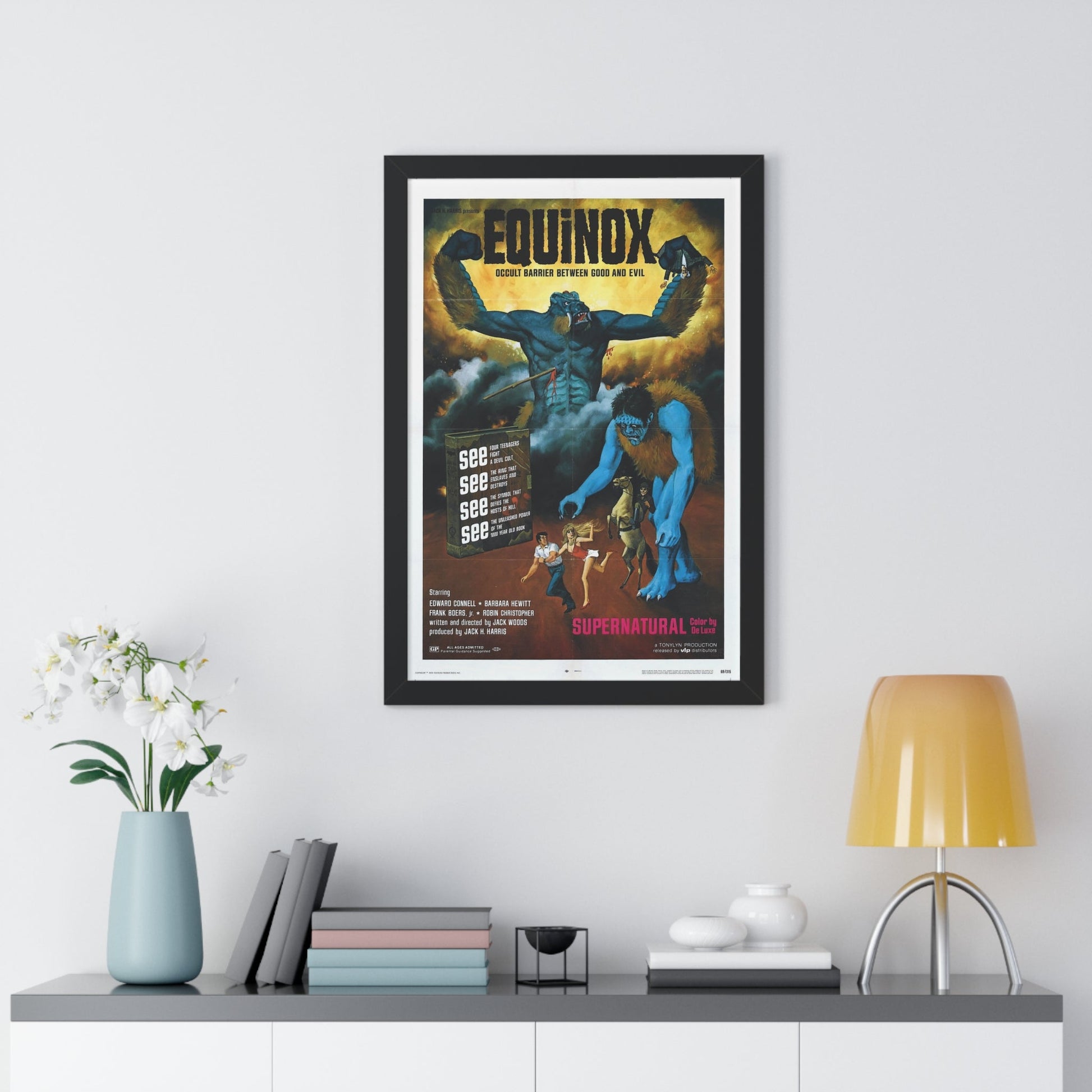 EQUINOX 1970 - Framed Movie Poster-The Sticker Space