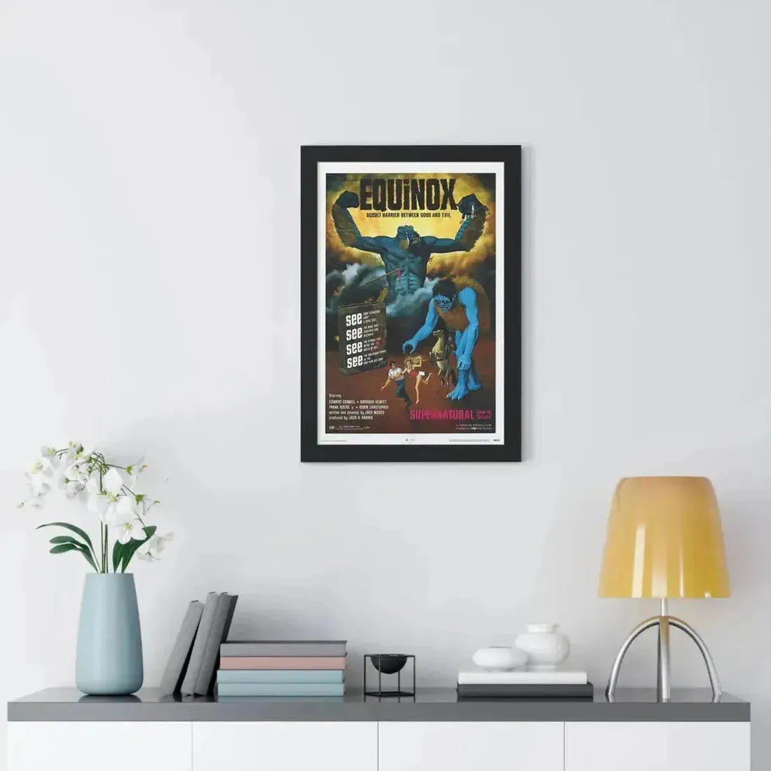 EQUINOX 1970 - Framed Movie Poster - The Sticker Space