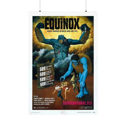 EQUINOX 1970 - Paper Movie Poster 36" x 54" Matte - The Sticker Space