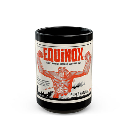 EQUINOX (2) 1970 Movie Poster - Black Coffee Mug-15oz-The Sticker Space