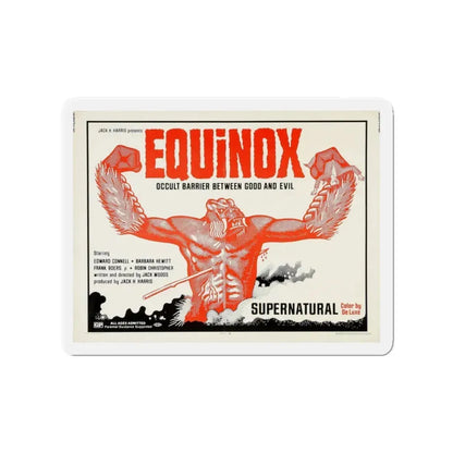 EQUINOX (2) 1970 Movie Poster - Refrigerator Magnet 3 Inch - The Sticker Space