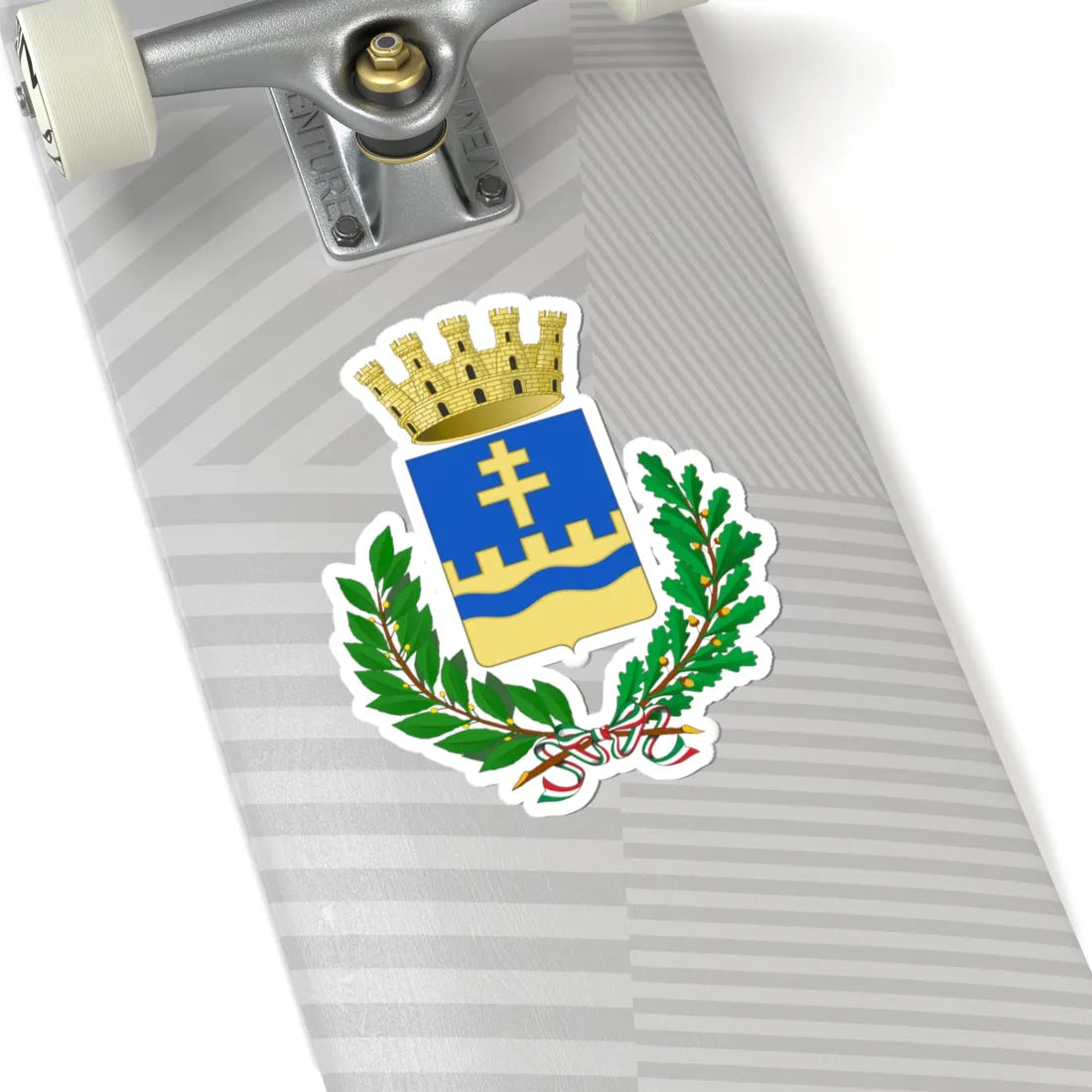 Eraclea-Stemma (Italy) (Coat of Arms) STICKER Vinyl Kiss-Cut Decal - The Sticker Space