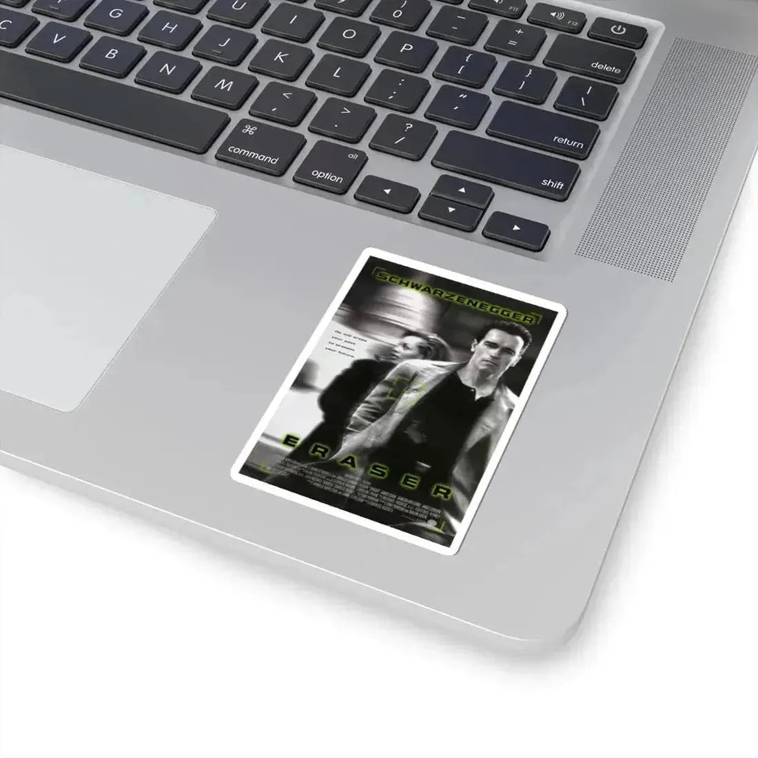 Eraser 1996 Movie Poster - STICKER Vinyl Kiss-Cut Decal - The Sticker Space