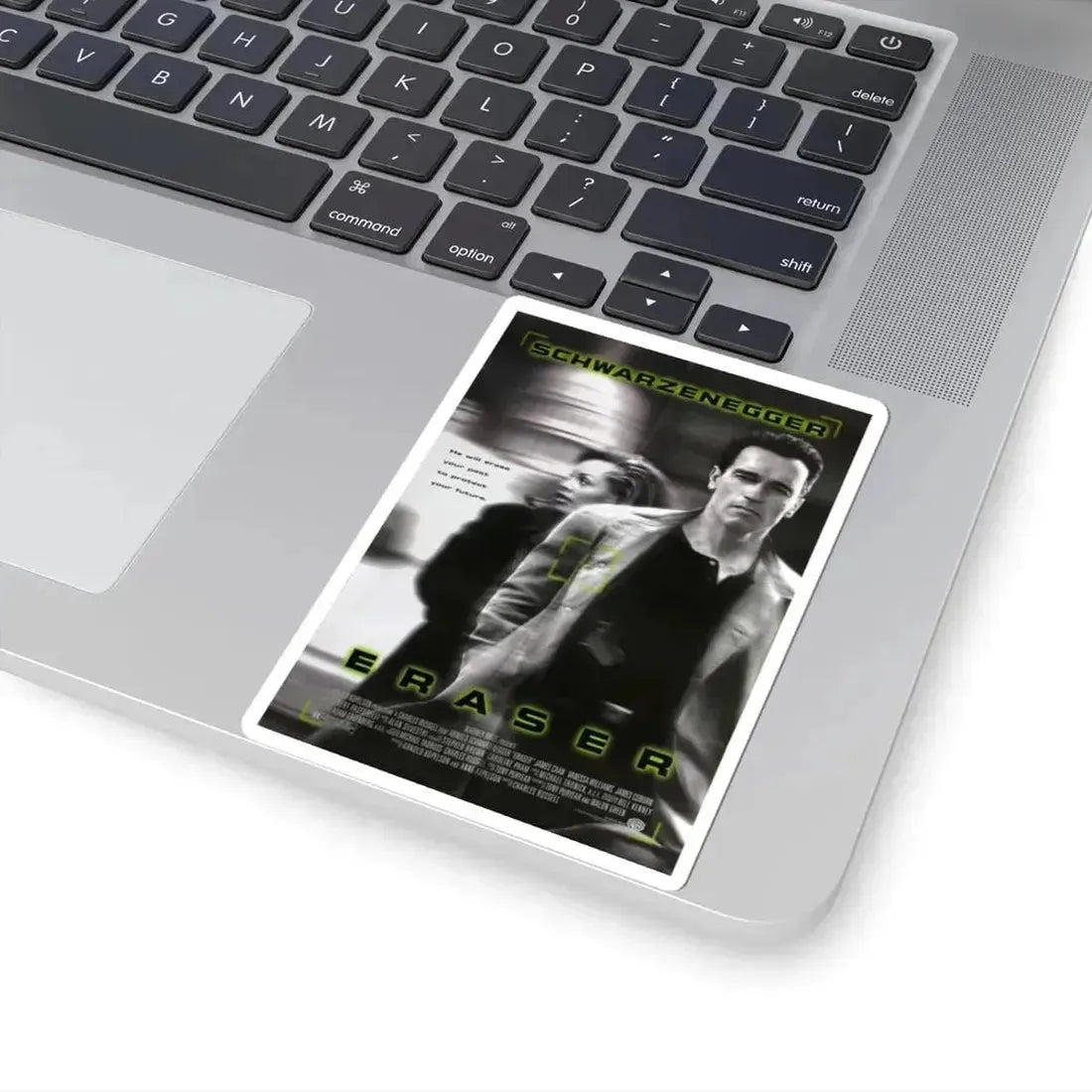 Eraser 1996 Movie Poster - STICKER Vinyl Kiss-Cut Decal - The Sticker Space