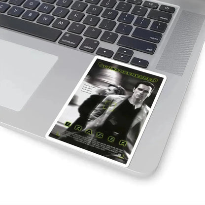 Eraser 1996 Movie Poster - STICKER Vinyl Kiss-Cut Decal - The Sticker Space