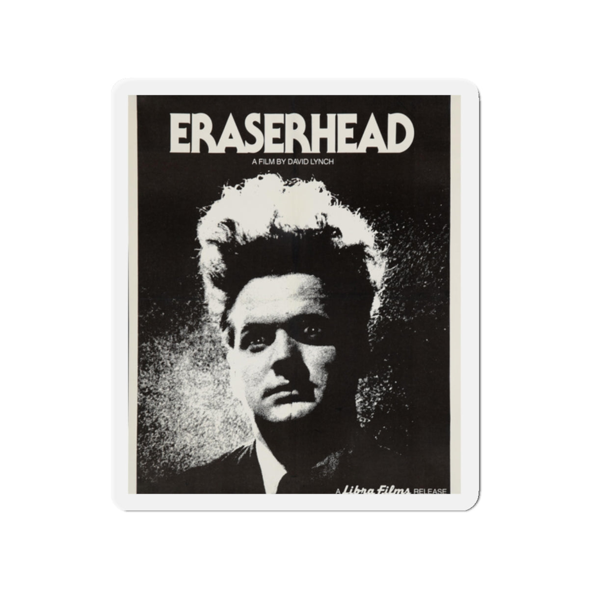 ERASERHEAD 1977 Movie Poster - Die-Cut Magnet-2" x 2"-The Sticker Space