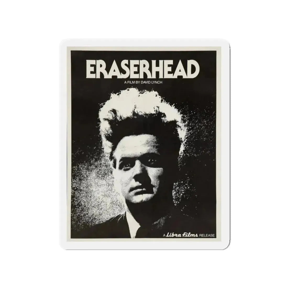 ERASERHEAD 1977 Movie Poster - Refrigerator Magnet 3 Inch - The Sticker Space