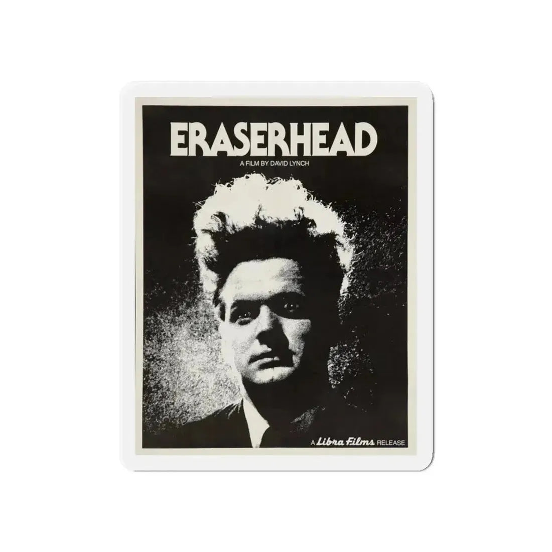 ERASERHEAD 1977 Movie Poster - Refrigerator Magnet 6 Inch - The Sticker Space
