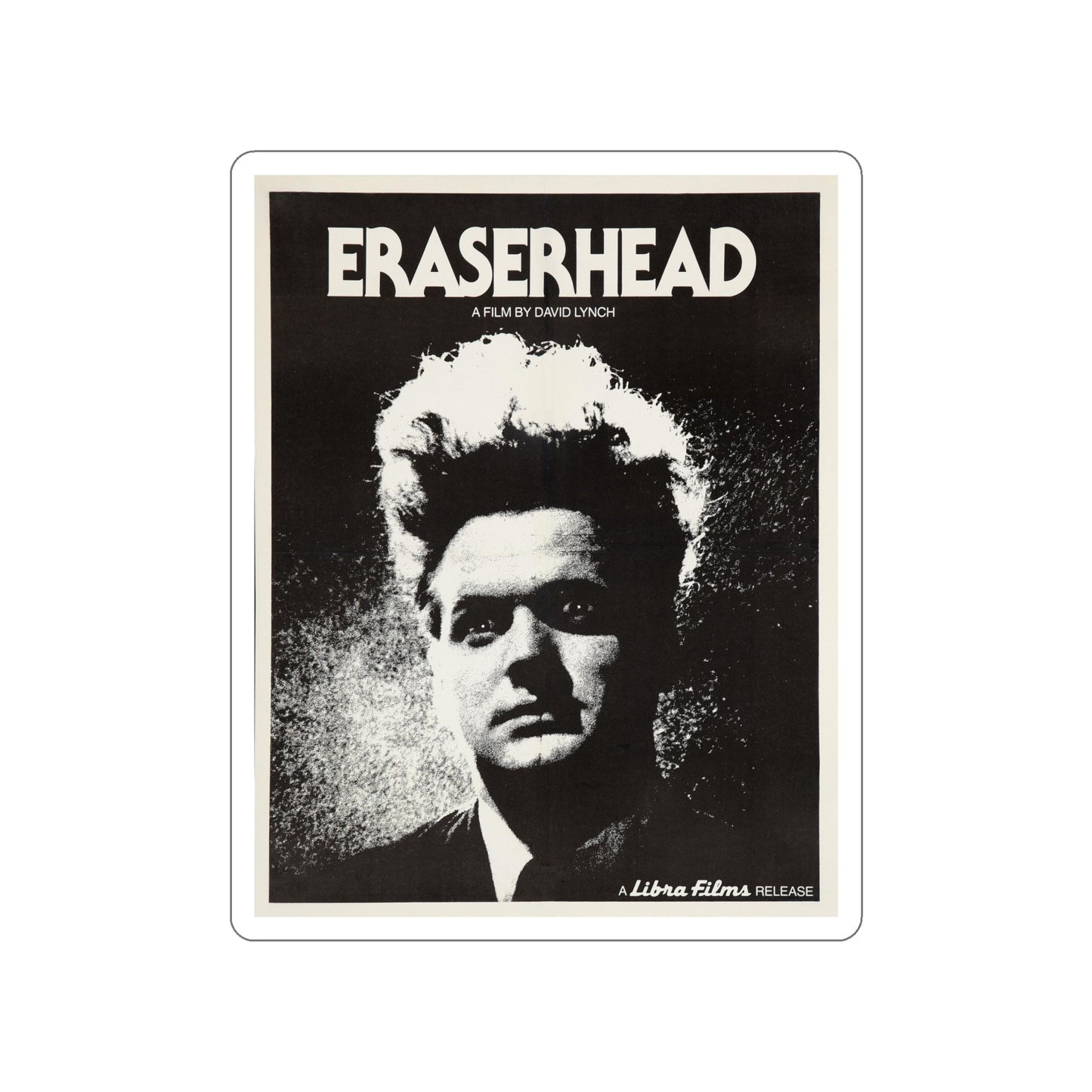 ERASERHEAD 1977 Movie Poster STICKER Vinyl Die-Cut Decal-6 Inch-The Sticker Space