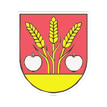 Erb Stankovce (Slovakia) (Coat of Arms) STICKER Vinyl Kiss-Cut Decal 3 Inch White - The Sticker Space