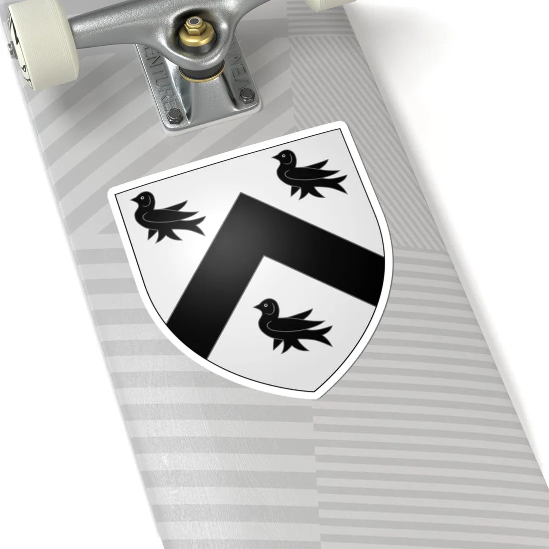 Ergham arms (England) (Coat of Arms) STICKER Vinyl Kiss-Cut Decal - The Sticker Space