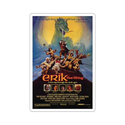 Erik the Viking 1989 Movie Poster STICKER Vinyl Die-Cut Decal - The Sticker Space
