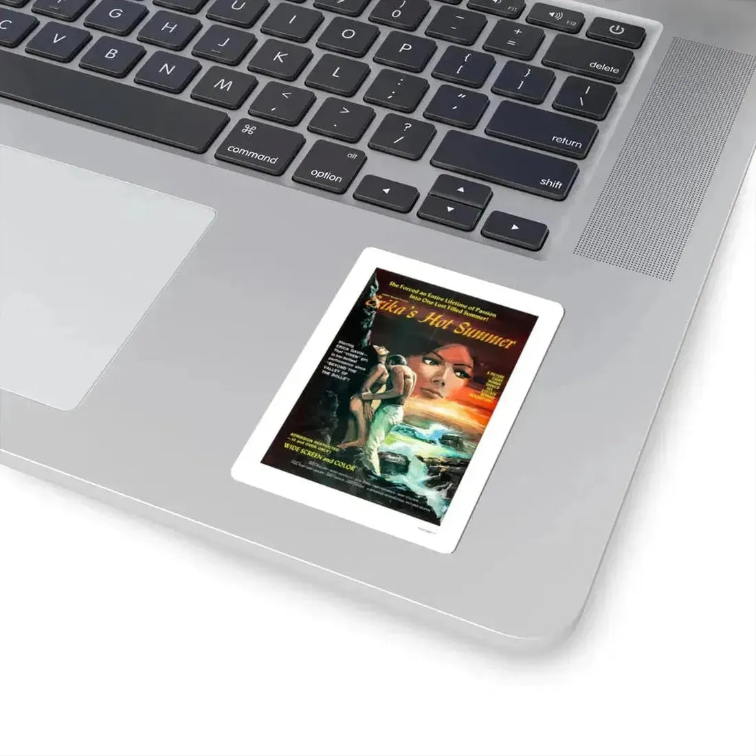 ERIKA'S HOT SUMMER 1971 Movie Poster - STICKER Vinyl Kiss-Cut Decal - The Sticker Space