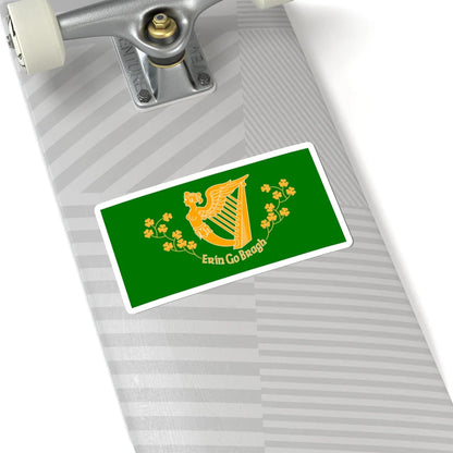 Erin Go Bragh Banner (Ireland) STICKER Vinyl Kiss-Cut Decal - The Sticker Space
