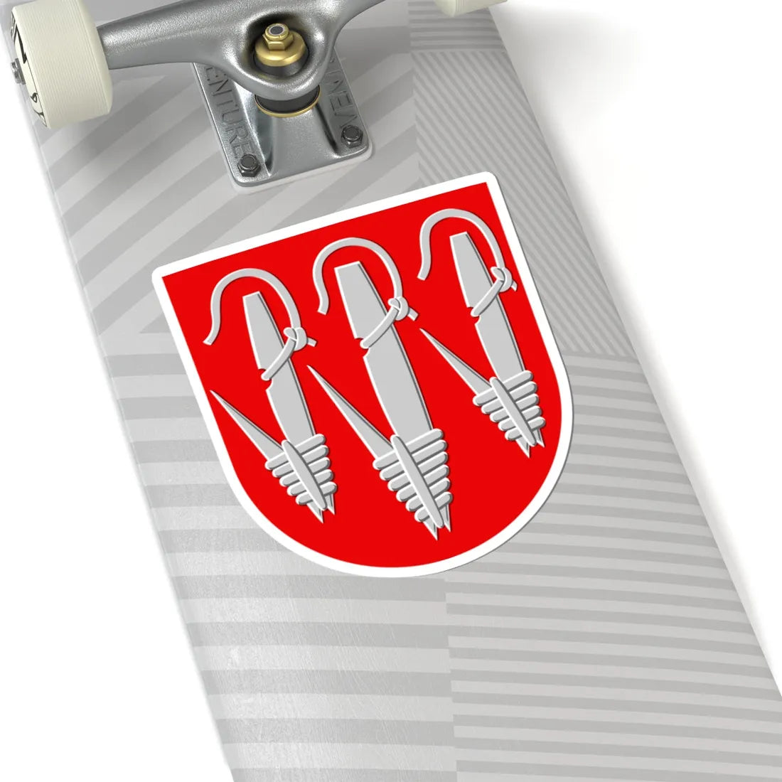 Eräjärvi.vaakuna (Finland) (Coat of Arms) STICKER Vinyl Kiss-Cut Decal - The Sticker Space