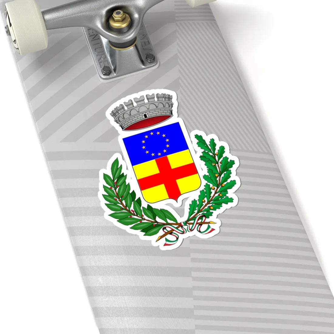 Erli-Stemma (Italy) (Coat of Arms) STICKER Vinyl Kiss-Cut Decal - The Sticker Space