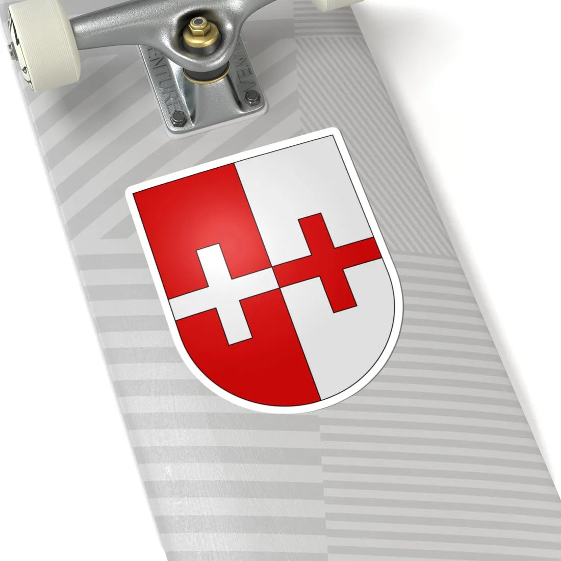 Ernen-coat of arms (Switzerland) (Coat of Arms) STICKER Vinyl Kiss-Cut Decal - The Sticker Space