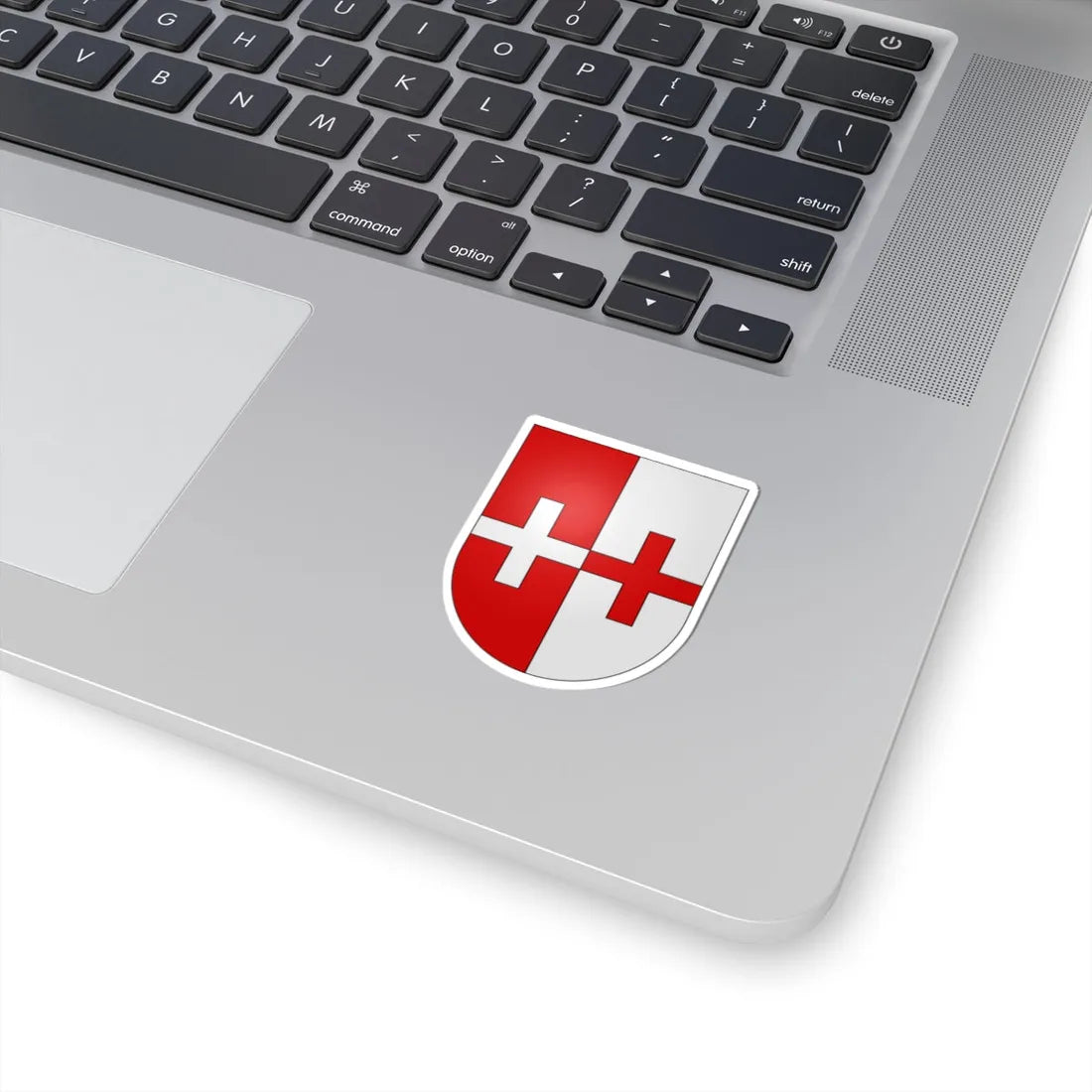 Ernen-coat of arms (Switzerland) (Coat of Arms) STICKER Vinyl Kiss-Cut Decal - The Sticker Space