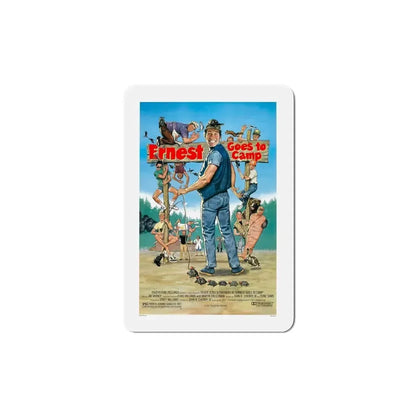 Ernest Goes to Camp 1987 Movie Poster Refrigerator Magnet - The Sticker Space