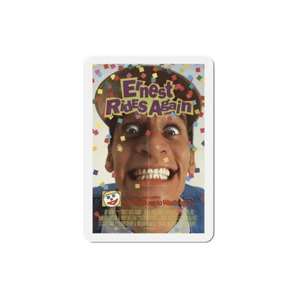 Ernest Rides Again 1993 Movie Poster Refrigerator Magnet 3 Inch - The Sticker Space