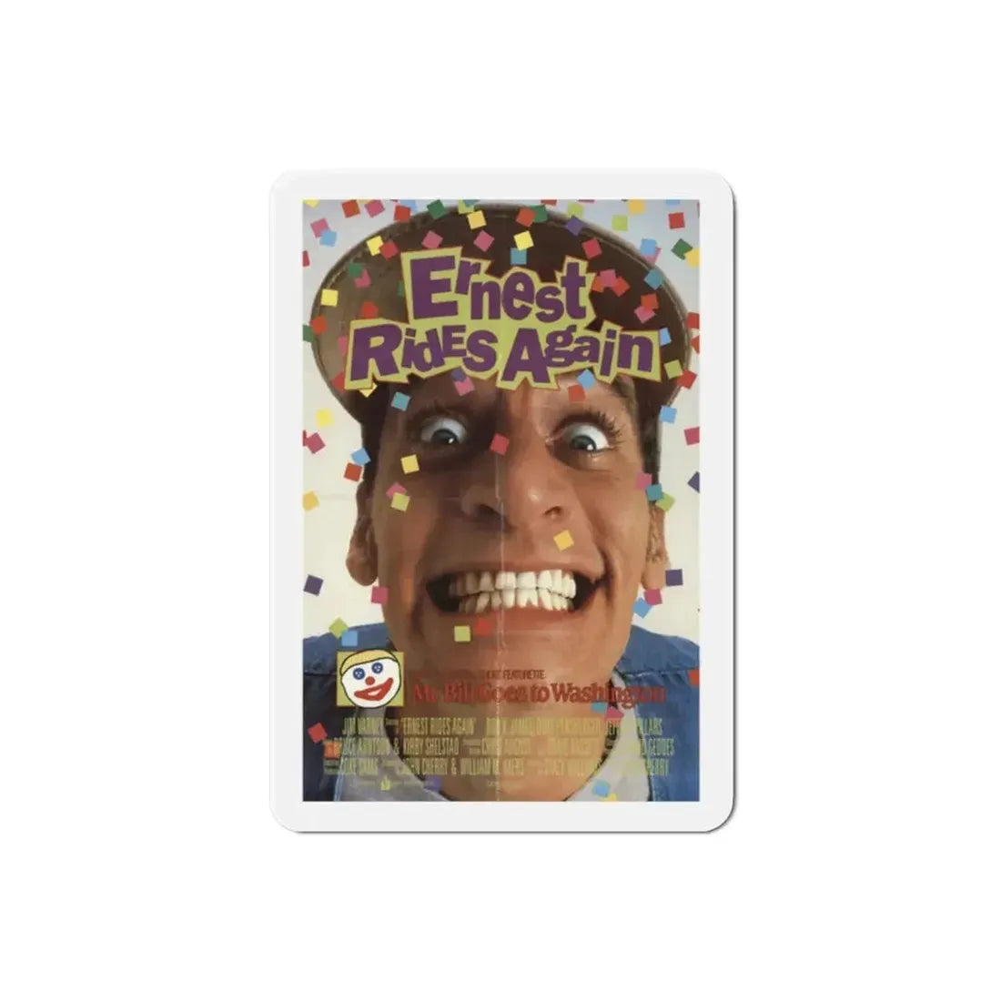 Ernest Rides Again 1993 Movie Poster Refrigerator Magnet - The Sticker Space