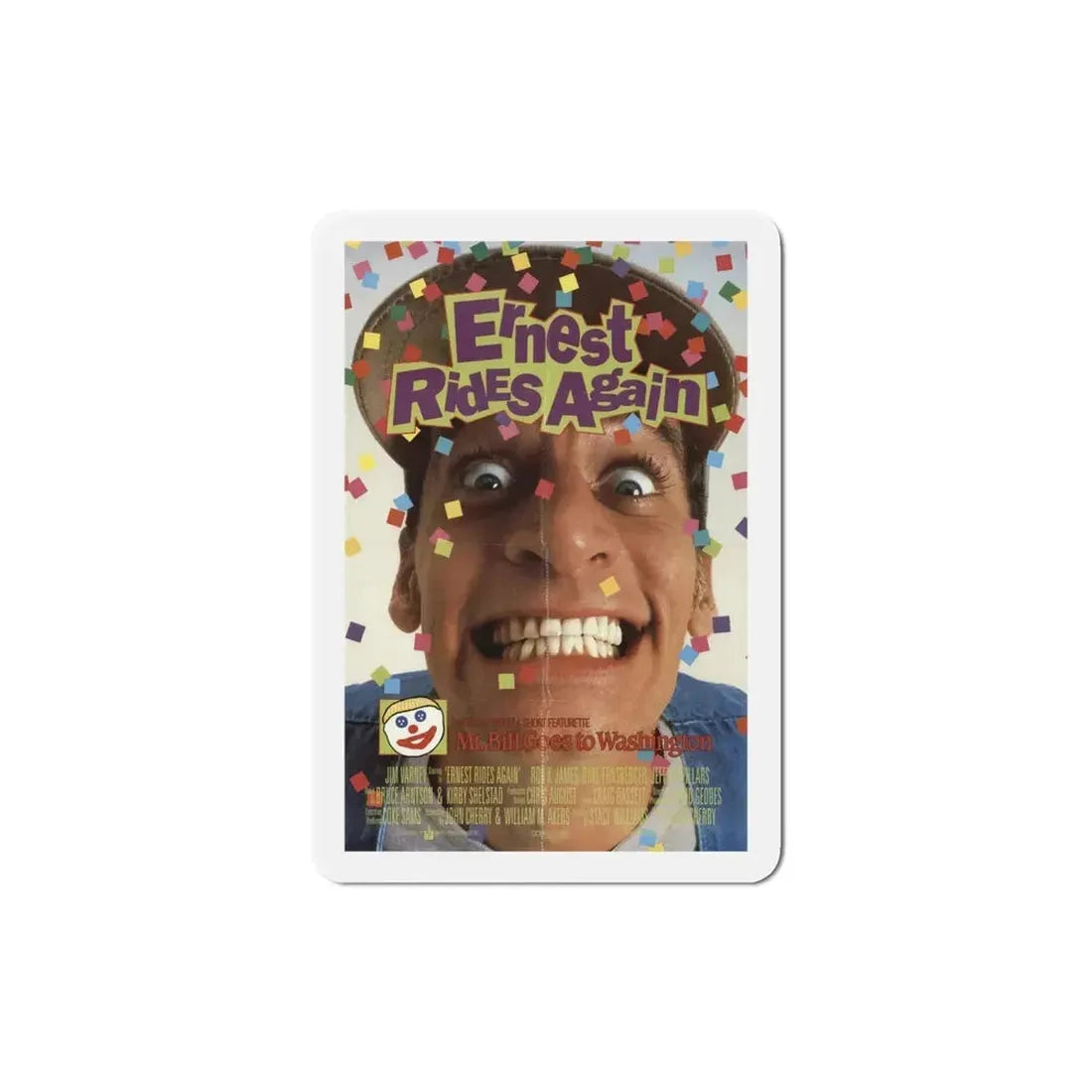 Ernest Rides Again 1993 Movie Poster Refrigerator Magnet - The Sticker Space