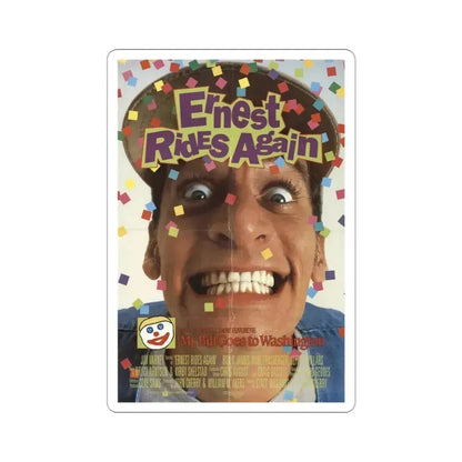 Ernest Rides Again 1993 Movie Poster STICKER Vinyl Die-Cut Decal 3 Inch - The Sticker Space
