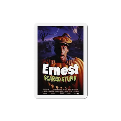 Ernest Scared Stupid 1991 Movie Poster Refrigerator Magnet 3 Inch - The Sticker Space