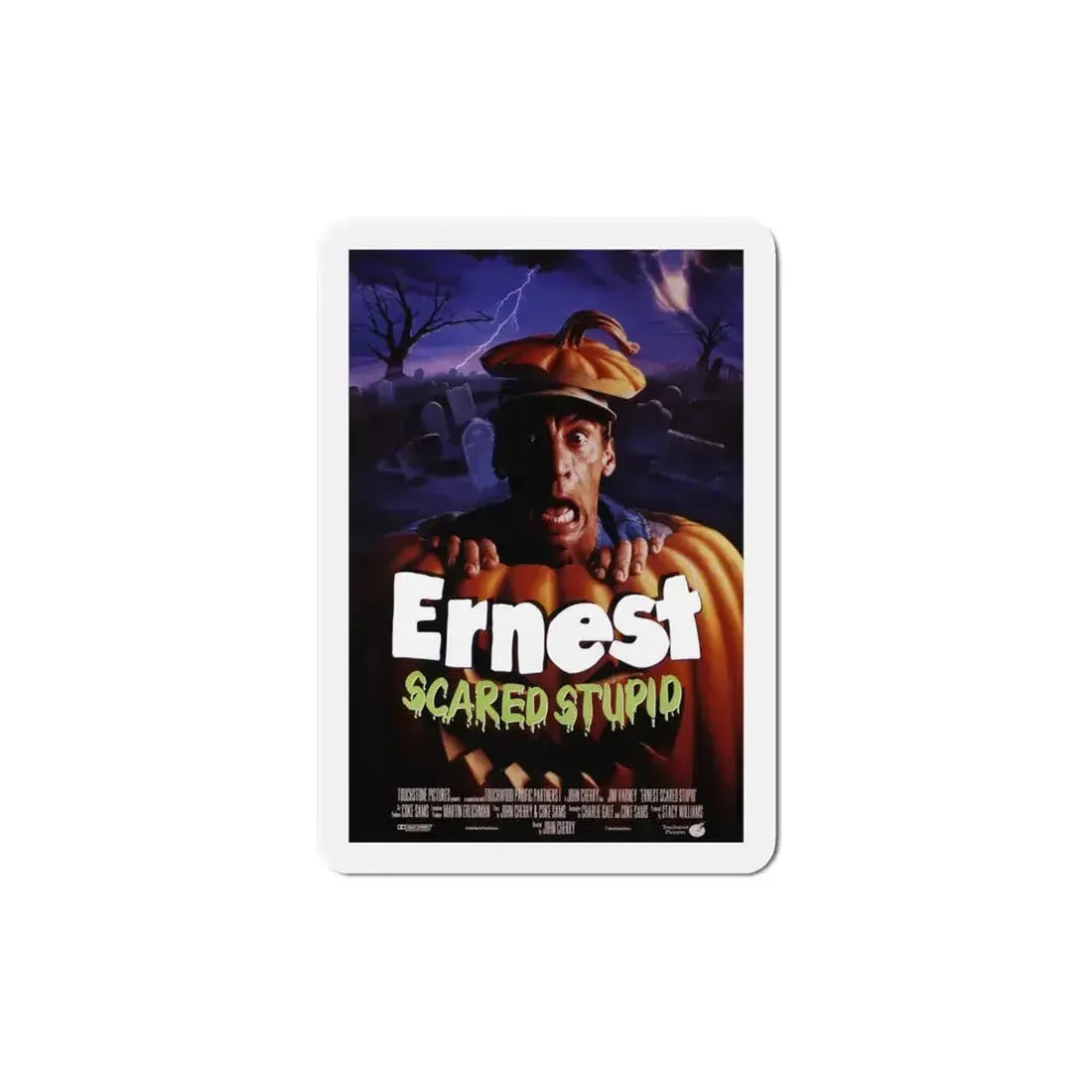Ernest Scared Stupid 1991 Movie Poster Refrigerator Magnet 6 Inch - The Sticker Space