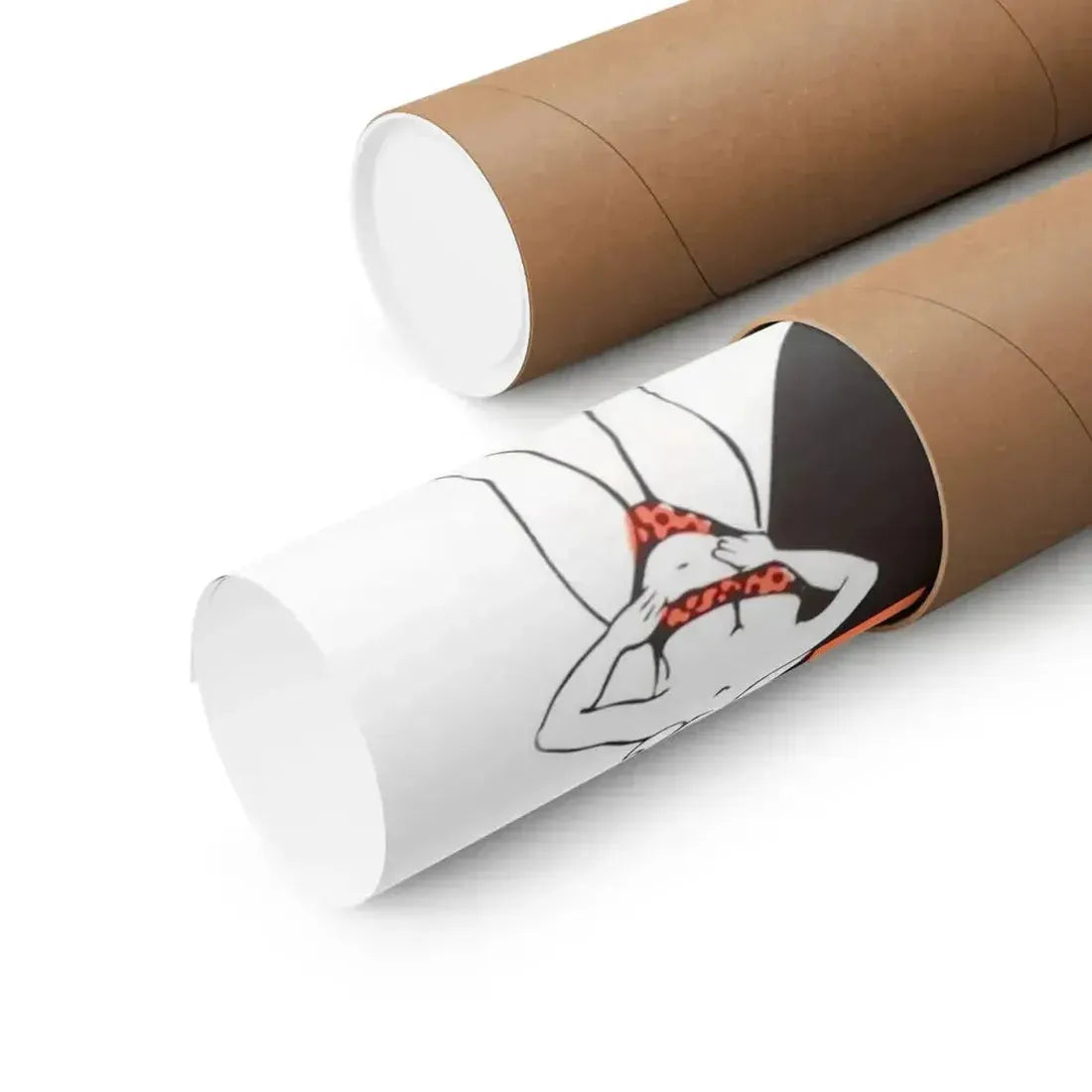 EROTICA + BARE WITH ME 1961 - Paper Movie Poster - The Sticker Space